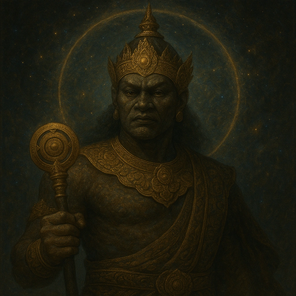 Bethara Kala, guardian of time and karma in Javanese belief, protector of Wuku Langkir