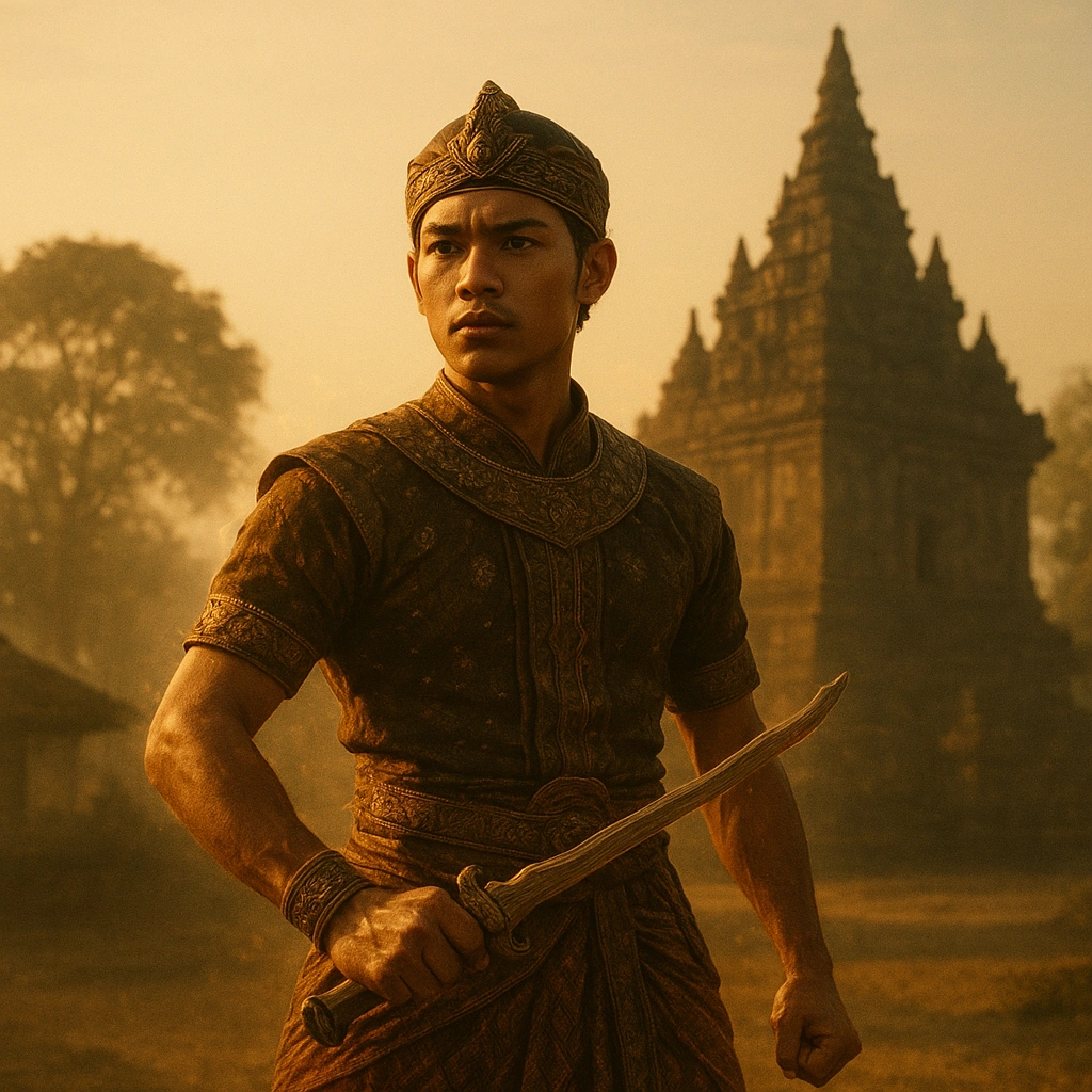 Bethara Sakri the young Javanese knight, symbol of Wuku Maktal