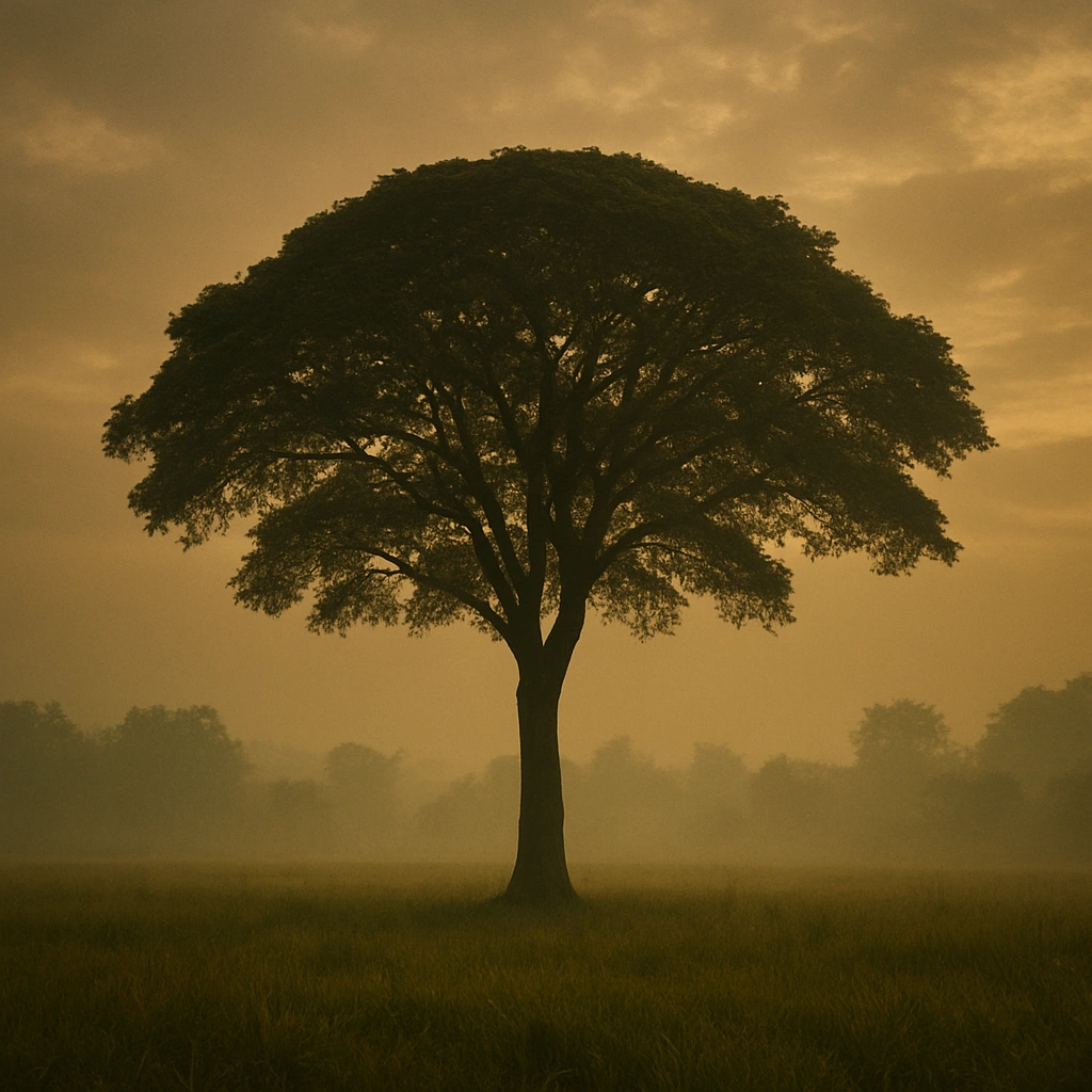 The Inggas tree symbolizing independence and strength in Wuku Kurantil.